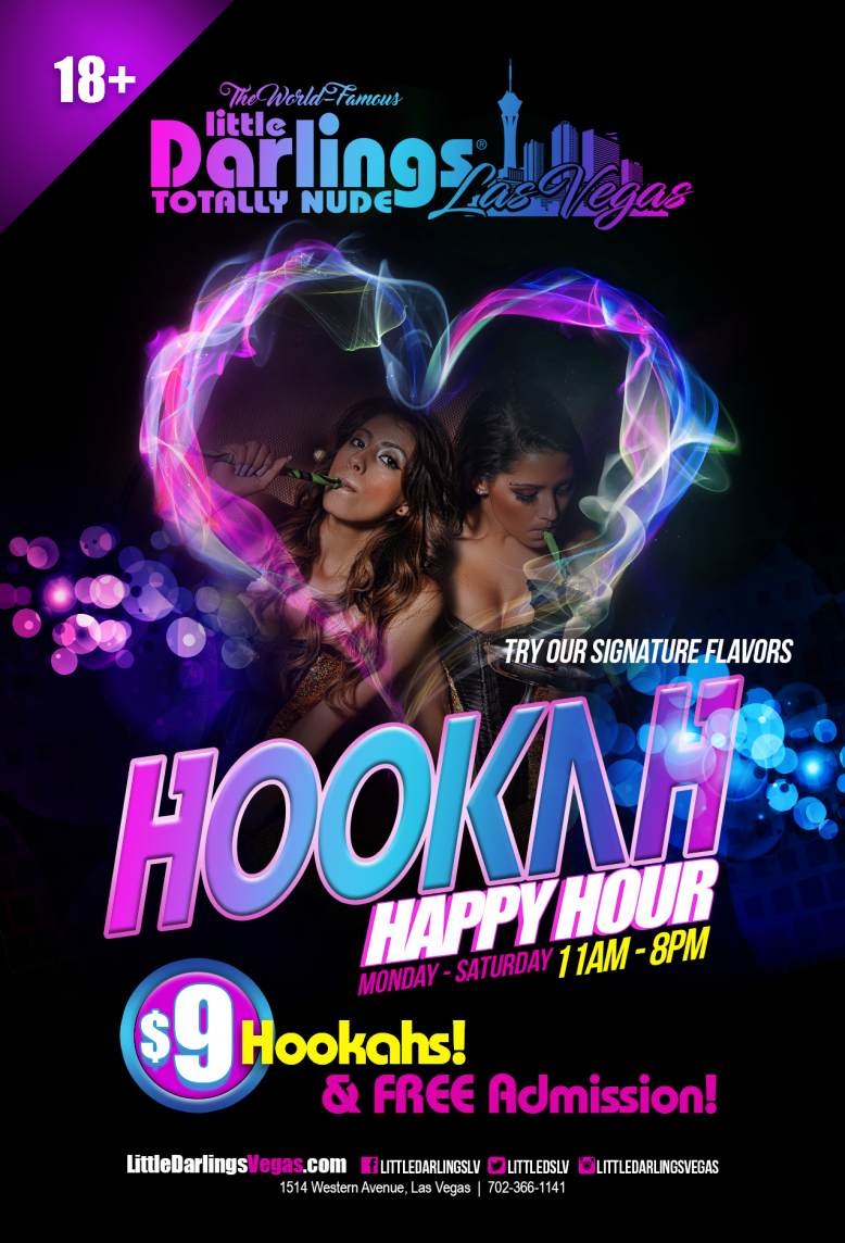 Hookah Happy Hour - Little Darlings Las Vegas